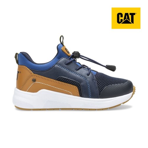CAT Akis Kids Sneakers Navy (AU H-045) Australia